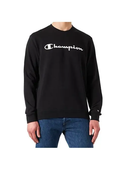 Champion Dziecięca Bluza Crewneck Sweatshirt 305360KK001 Czarny | Sklep Monotox