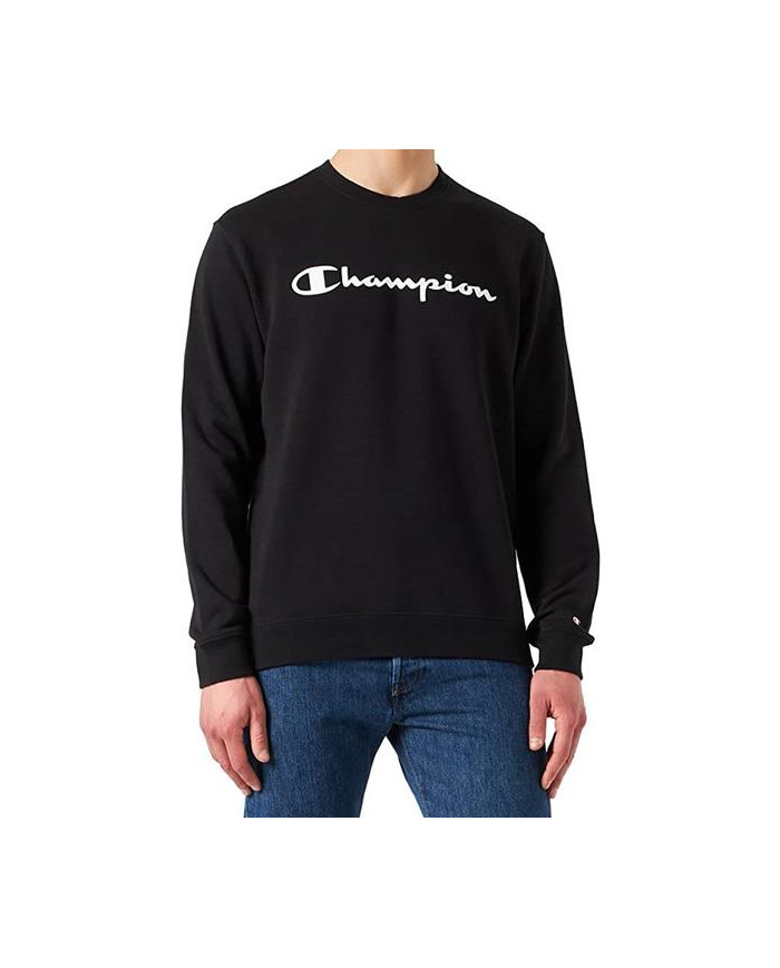 Champion Dziecięca Bluza Crewneck Sweatshirt 305360KK001 Czarny | Sklep Monotox