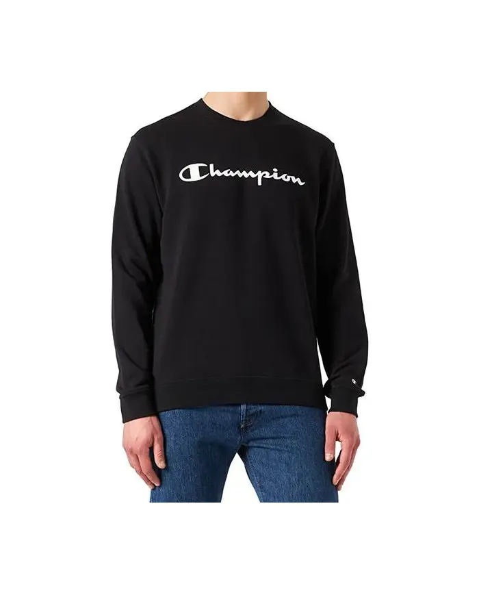 Champion Dziecięca Bluza Crewneck Sweatshirt 305360KK001 Czarny | Sklep Monotox