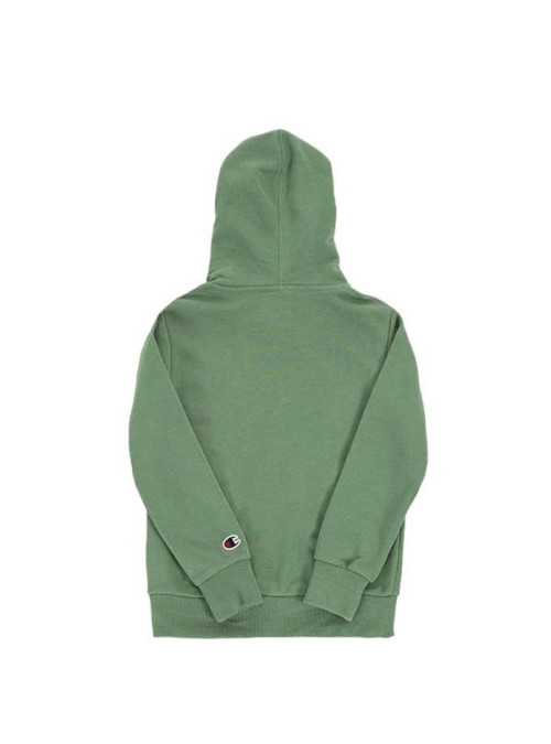 Champion Dziecięca Bluza Hooded Sweatshirt 305949GS098 Zielony | Sklep Monotox