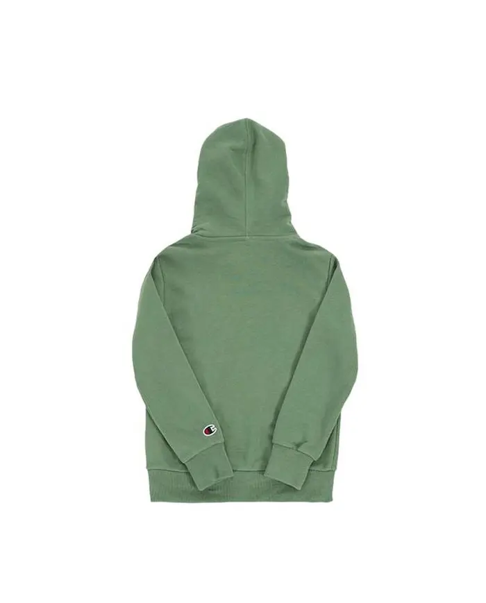 Champion Dziecięca Bluza Hooded Sweatshirt 305949GS098 Zielony | Sklep Monotox