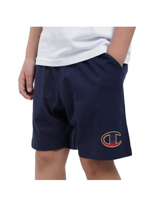 Champion Dziecięce Szorty Shorts 305984BS503 Granatowy | Sklep Monotox