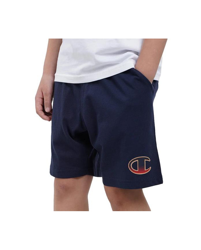 Champion Dziecięce Szorty Shorts 305984BS503 Granatowy | Sklep Monotox