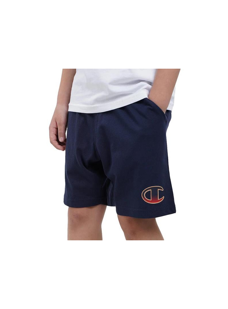 Champion Dziecięce Szorty Shorts 305984BS503 Granatowy | Sklep Monotox