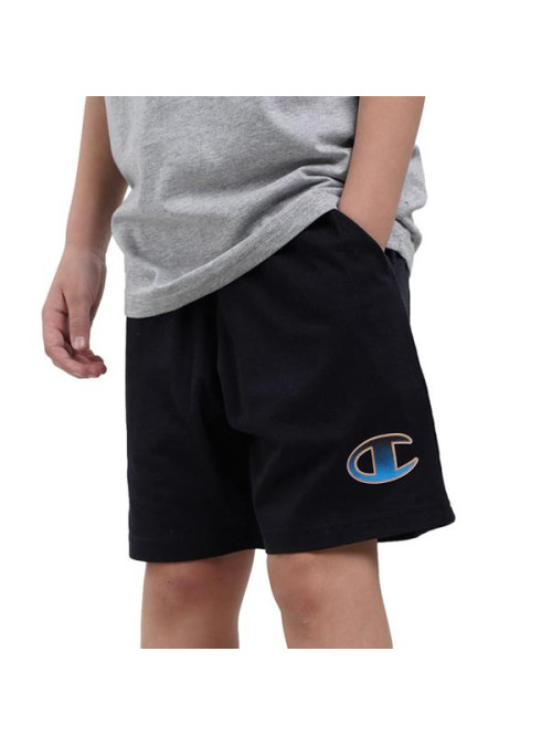 Champion Dziecięce Szorty Shorts 305984KK001 Czarny | Sklep Monotox