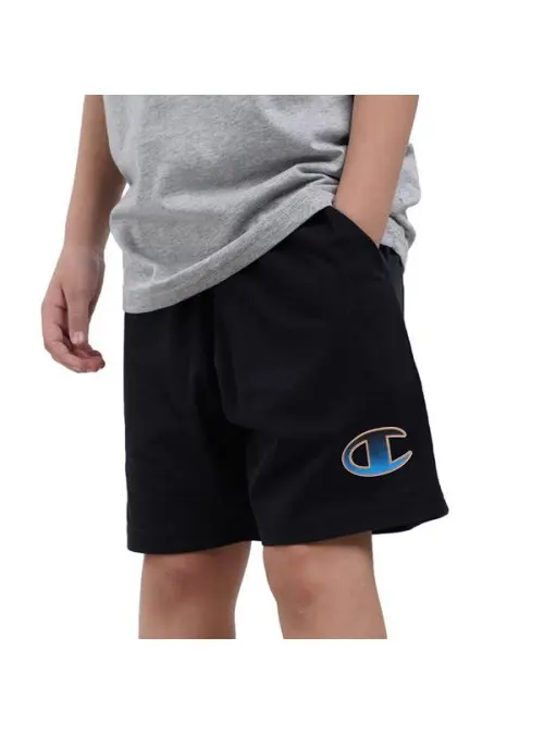 Champion Dziecięce Szorty Shorts 305984KK001 Czarny | Sklep Monotox