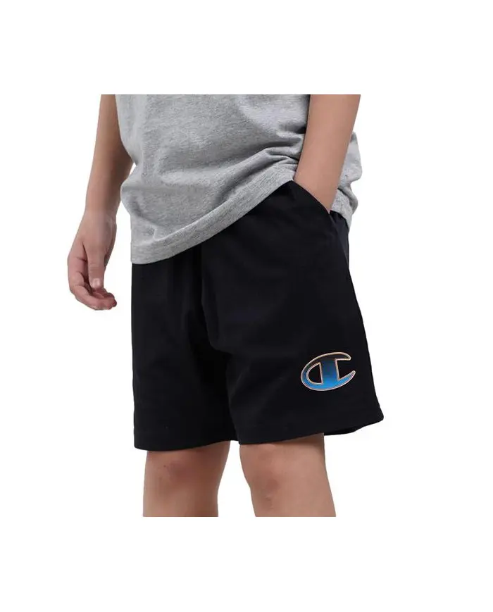 Champion Dziecięce Szorty Shorts 305984KK001 Czarny | Sklep Monotox