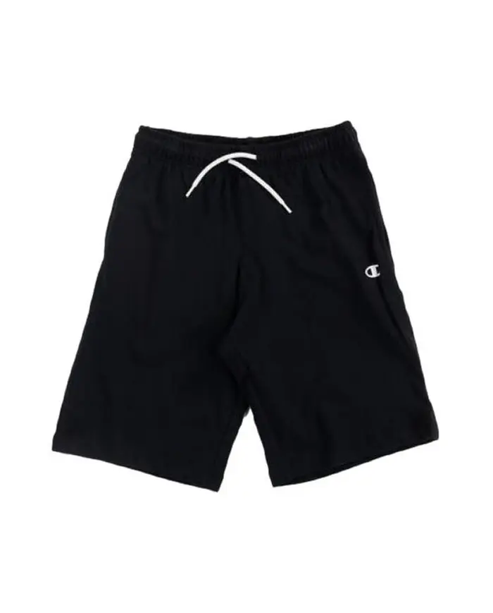 Champion Dziecięce Szorty Bermuda 306027KK001 Czarny | Sklep Monotox