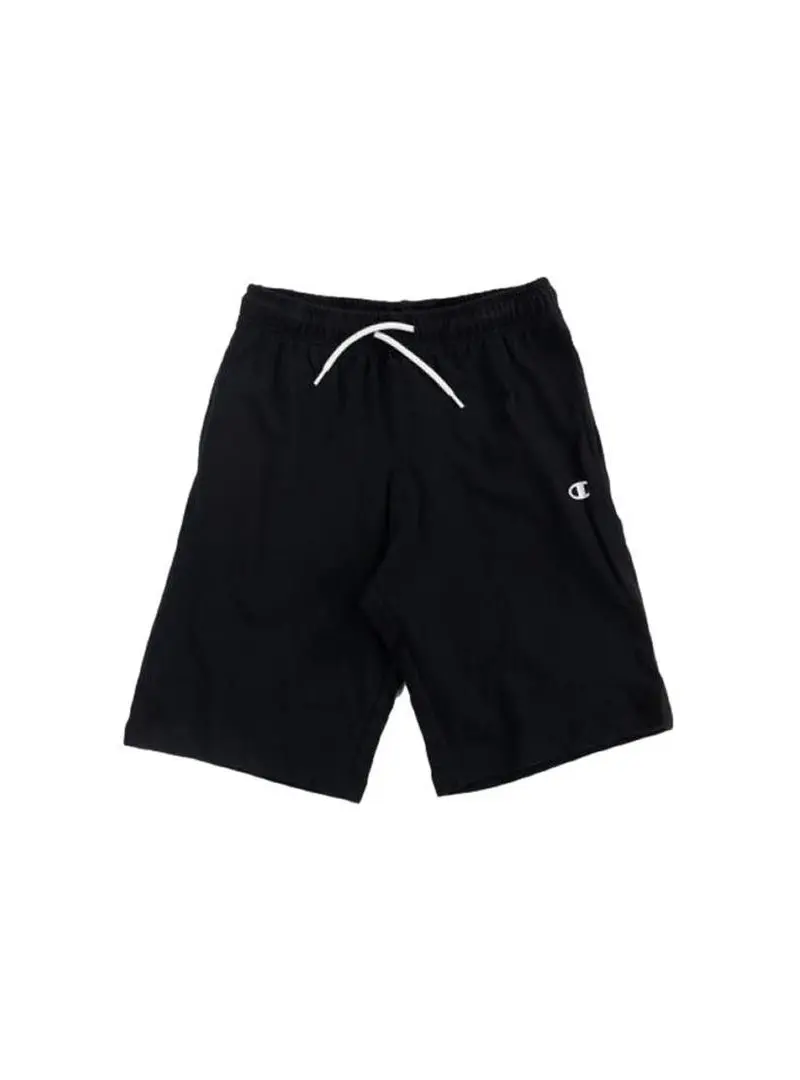 Champion Dziecięce Szorty Bermuda 306027KK001 Czarny | Sklep Monotox