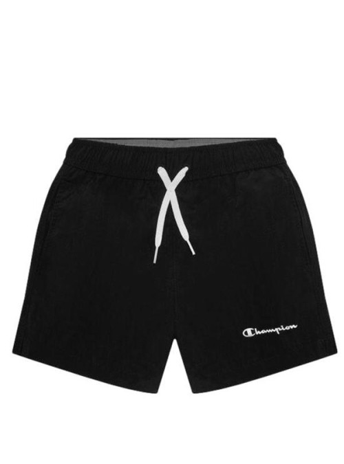 Champion Dziecięce Szorty Beachshort 306044KK001 Czarny | Sklep Monotox