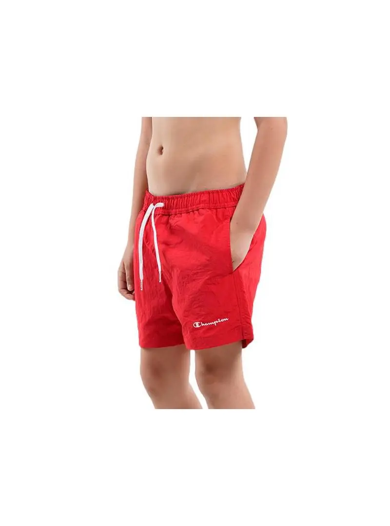 Champion Dziecięce Szorty Beachshort 306044RS046 Czerwony | Sklep Monotox