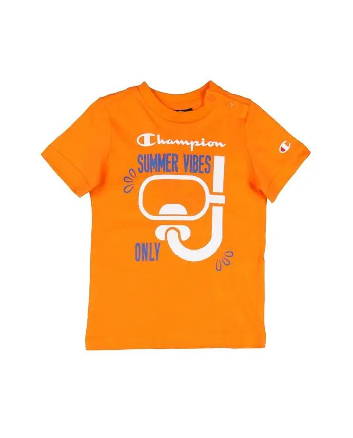 Champion Dziecięce Dresy Set 306049OS017 Pomarańczowy | Sklep Monotox