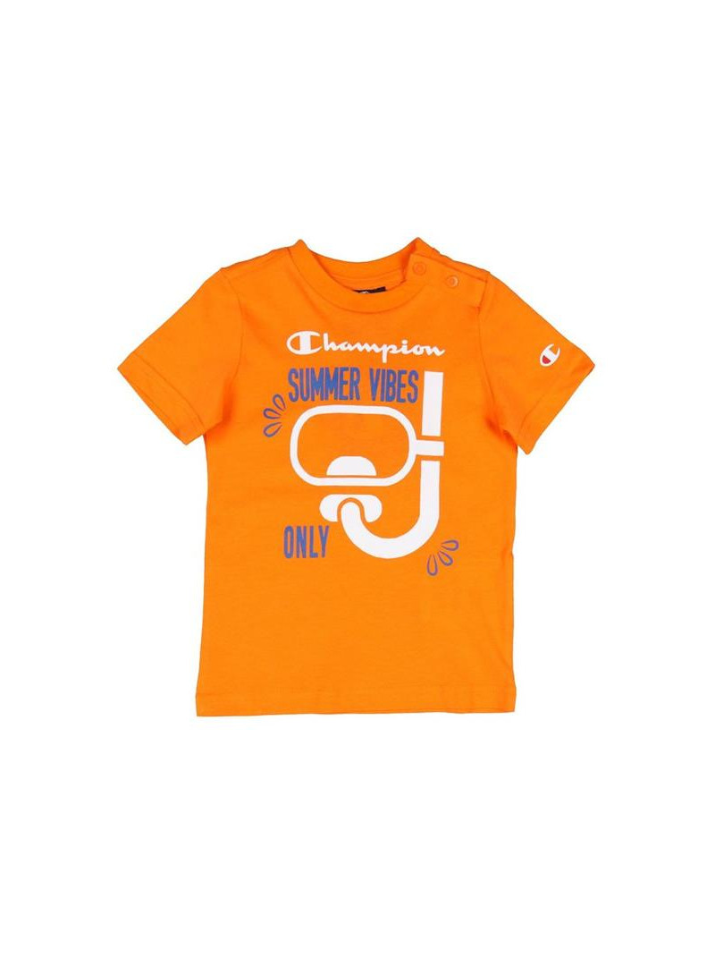 Champion Dziecięce Dresy Set 306049OS017 Pomarańczowy | Sklep Monotox