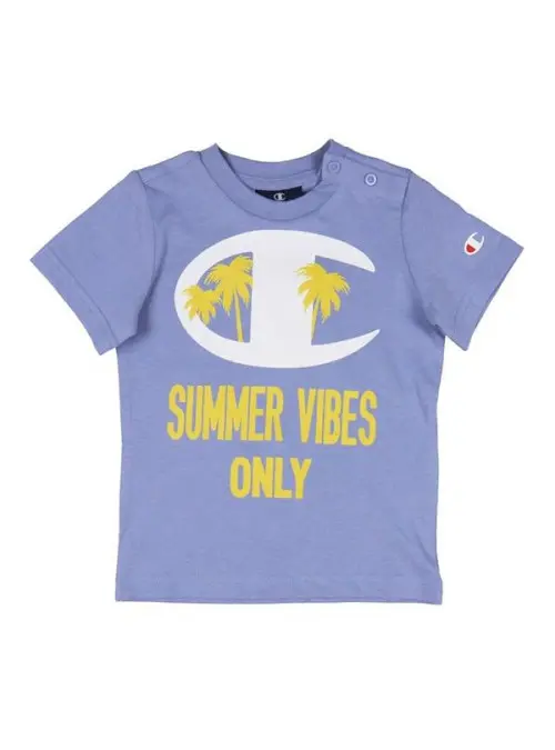 Champion Dziecięce Dresy Set 306049VS076 Fioletowy | Sklep Monotox