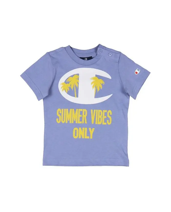 Champion Dziecięce Dresy Set 306049VS076 Fioletowy | Sklep Monotox