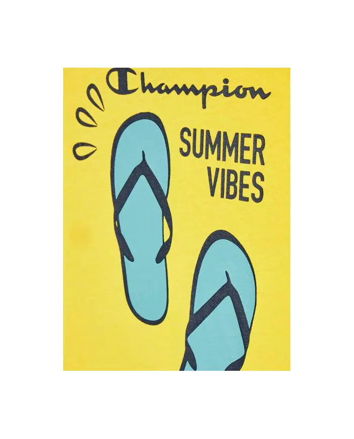 Champion Dziecięce Dresy Set 306050YS099 Żółty | Sklep Monotox