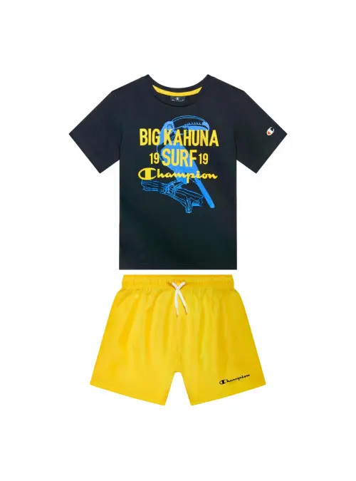 Champion Dziecięce Dresy Set 306052BS501 Biały | Sklep Monotox