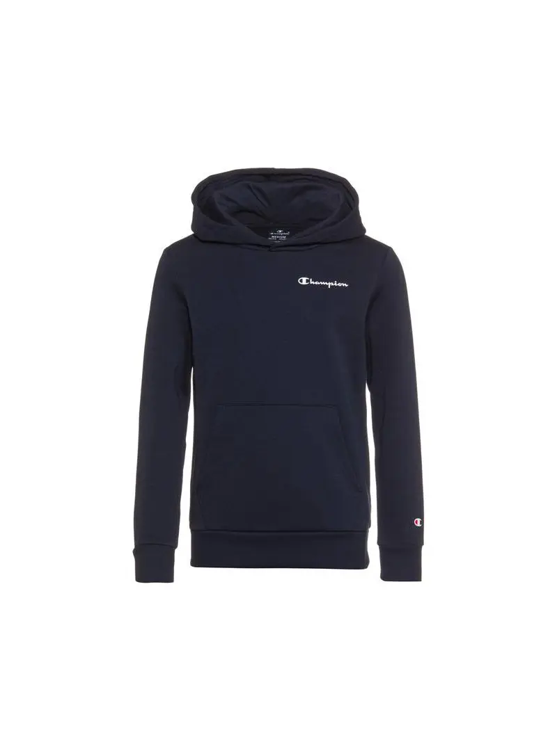 Champion Dziecięca Bluza Hooded Sweatshirt 306126BS501 Granatowy | Sklep Monotox