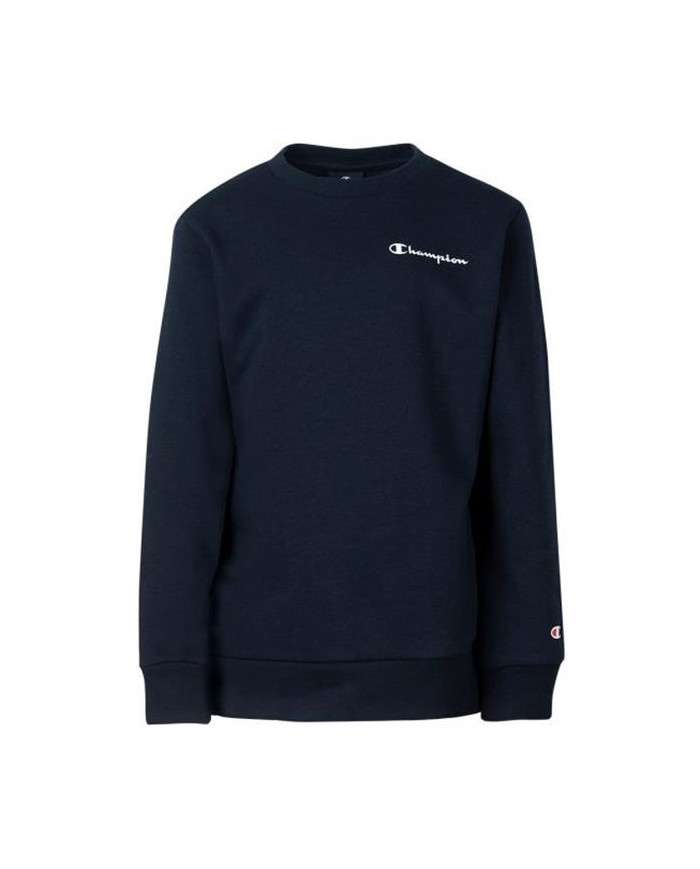 Champion Dziecięca Bluza Crewneck Sweatshirt 306127BS501 Granatowy | Sklep Monotox