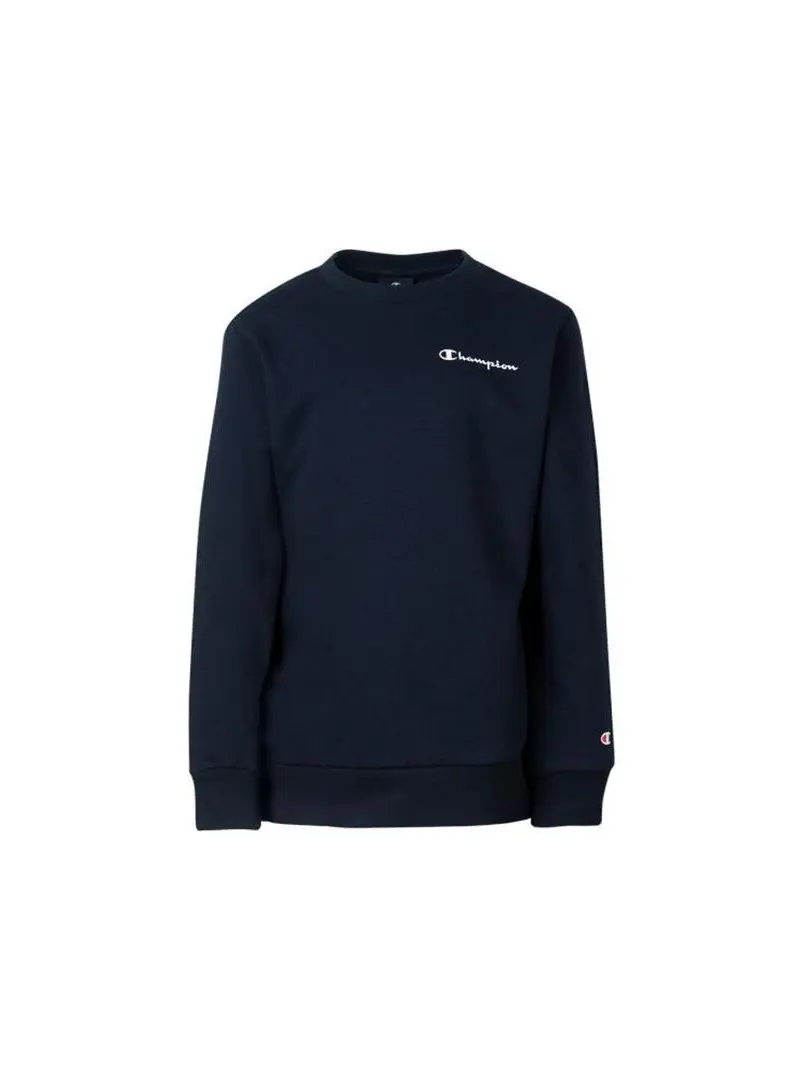 Champion Dziecięca Bluza Crewneck Sweatshirt 306127BS501 Granatowy | Sklep Monotox