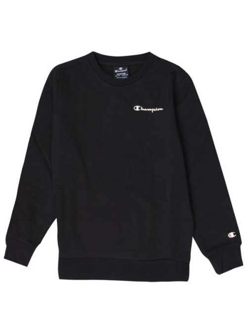 Champion Dziecięca Bluza Crewneck Sweatshirt 306127KK001 Czarny | Sklep Monotox