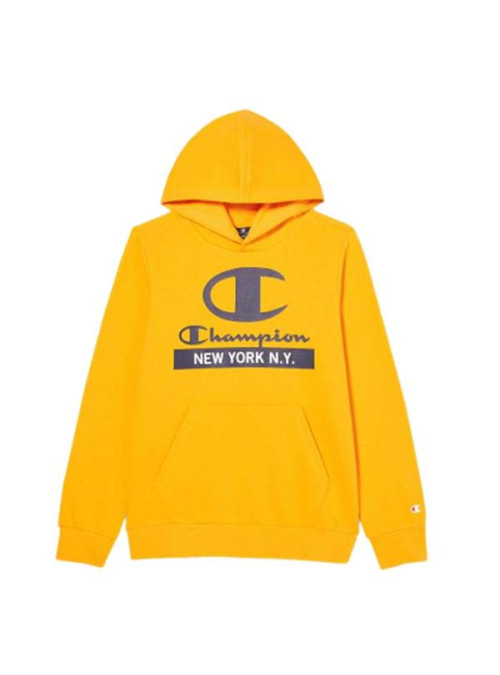 Champion Dziecięca Bluza Hooded Sweatshirt 306169YS113 Pomarańczowy | Sklep Monotox