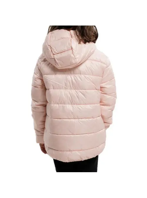 Champion Dziecięca Kurtka Hooded Jacket 306197PS075 Różowy | Sklep Monotox