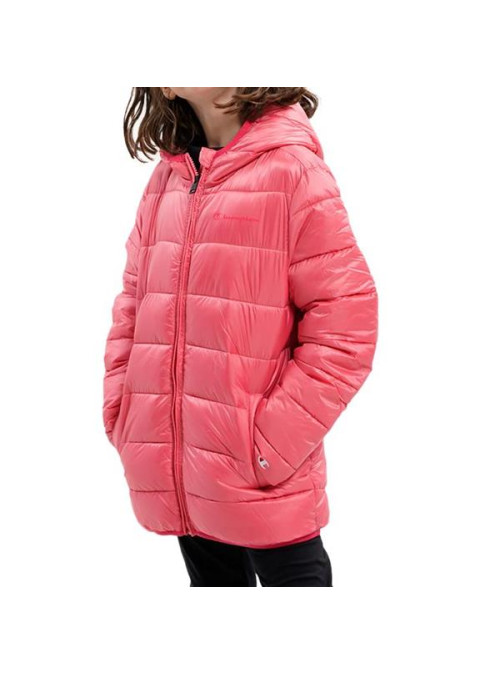 Champion Dziecięca Kurtka Hooded Jacket 306197PS171 Różowy | Sklep Monotox
