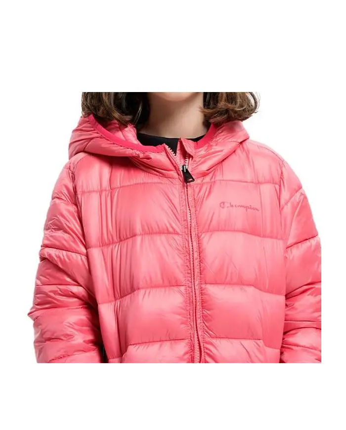 Champion Dziecięca Kurtka Hooded Jacket 306197PS171 Różowy | Sklep Monotox