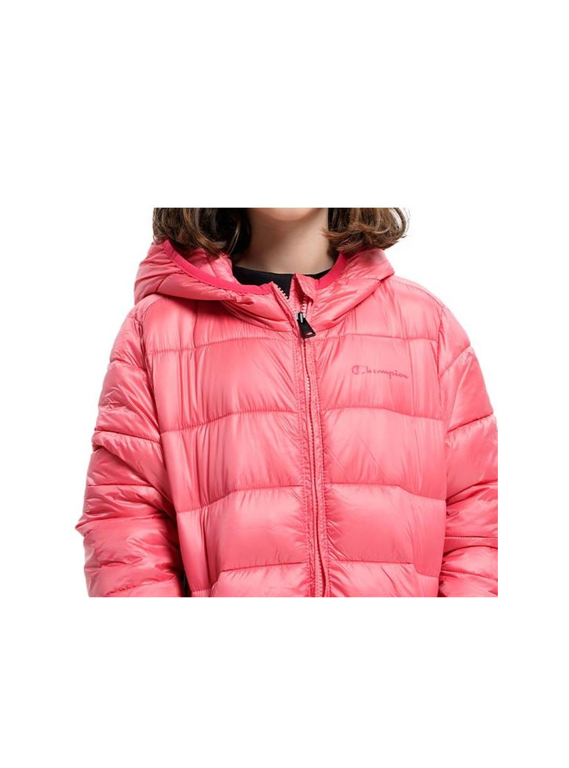 Champion Dziecięca Kurtka Hooded Jacket 306197PS171 Różowy | Sklep Monotox
