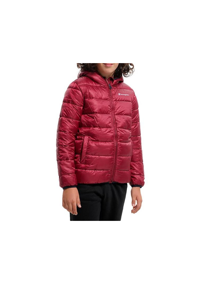 Champion Dziecięca Kurtka Hooded Jacket 306197RS506 Czerwony | Sklep Monotox