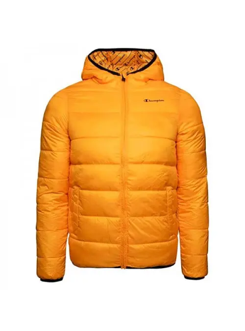Champion Dziecięca Kurtka Hooded Jacket 306197YS113 Żółty | Sklep Monotox