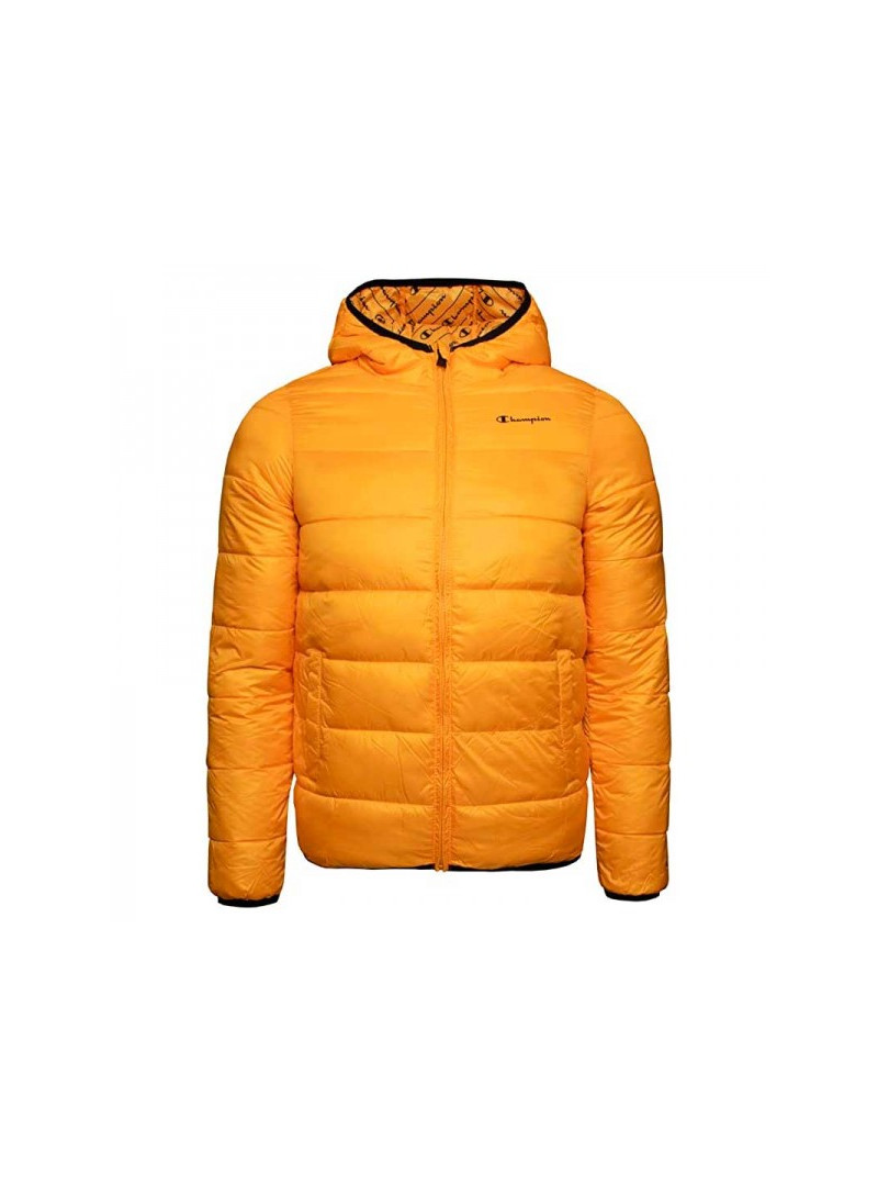 Champion Dziecięca Kurtka Hooded Jacket 306197YS113 Żółty | Sklep Monotox