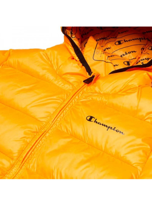 Champion Dziecięca Kurtka Hooded Jacket 306197YS113 Żółty | Sklep Monotox