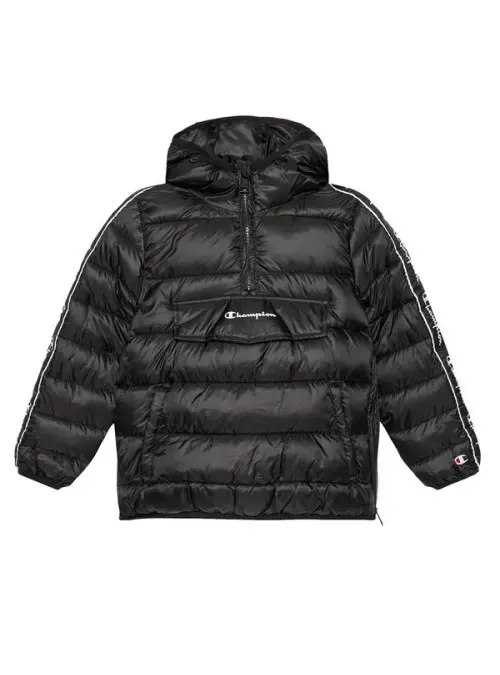 Champion Dziecięca Kurtka Hooded Jacket 306199KK001 Czarny | Sklep Monotox