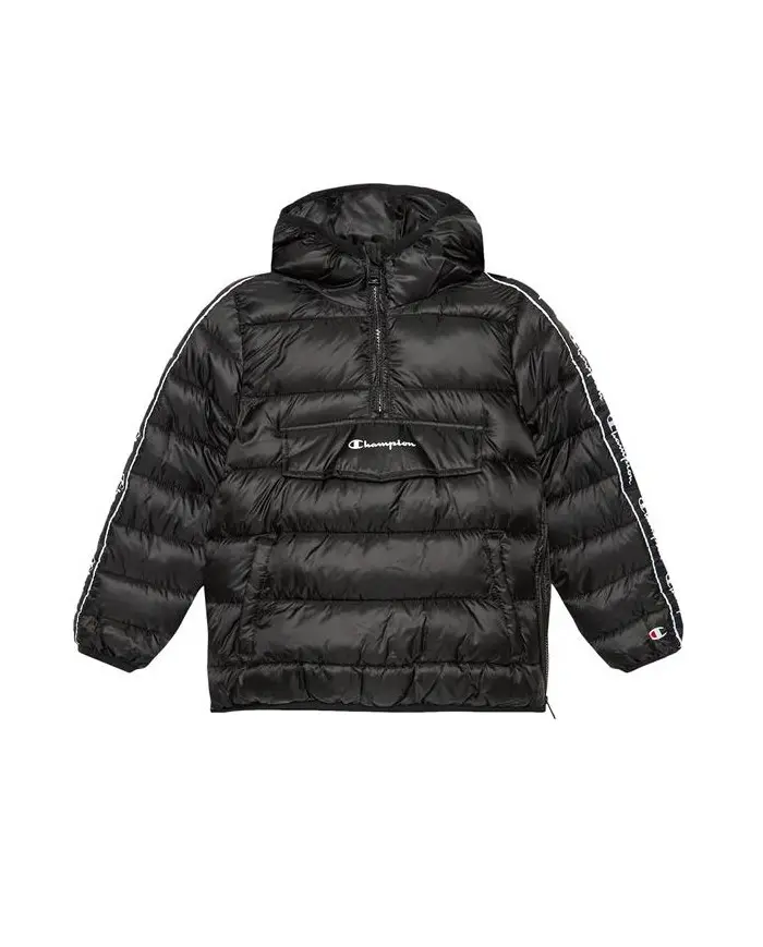 Champion Dziecięca Kurtka Hooded Jacket 306199KK001 Czarny | Sklep Monotox