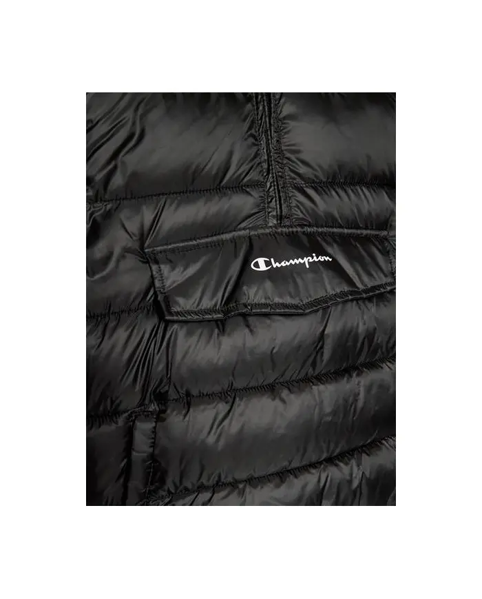 Champion Dziecięca Kurtka Hooded Jacket 306199KK001 Czarny | Sklep Monotox