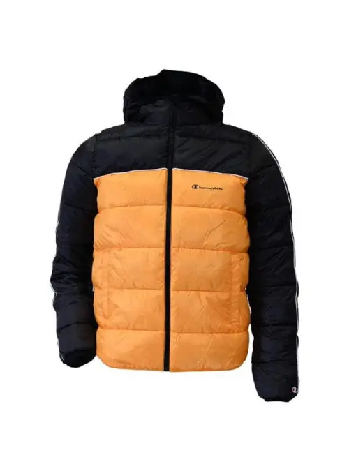 Champion Dziecięca Kurtka Hooded Jacket 306200KK001 Czarny | Sklep Monotox