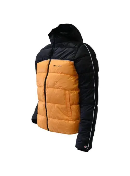 Champion Dziecięca Kurtka Hooded Jacket 306200KK001 Czarny | Sklep Monotox