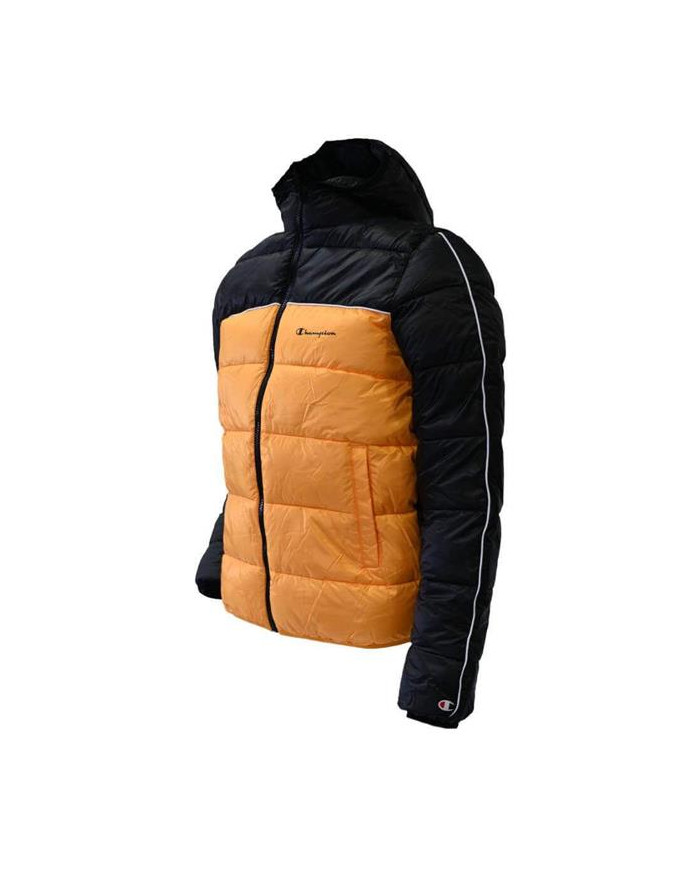 Champion Dziecięca Kurtka Hooded Jacket 306200KK001 Czarny | Sklep Monotox