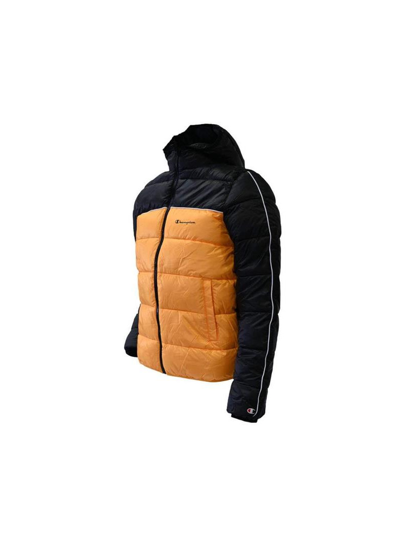 Champion Dziecięca Kurtka Hooded Jacket 306200KK001 Czarny | Sklep Monotox