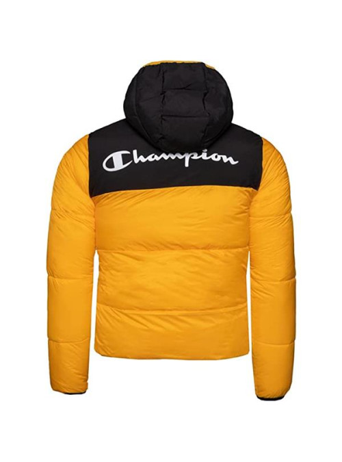 Champion Dziecięca Kurtka Hooded Jacket 306201YS113 Żółty | Sklep Monotox