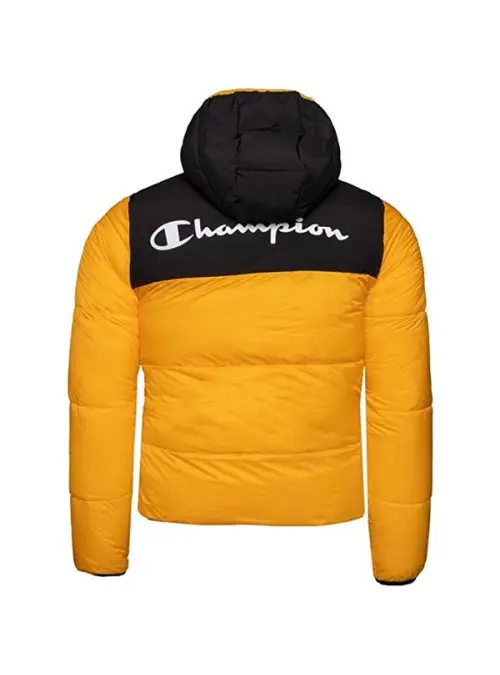 Champion Dziecięca Kurtka Hooded Jacket 306201YS113 Żółty | Sklep Monotox