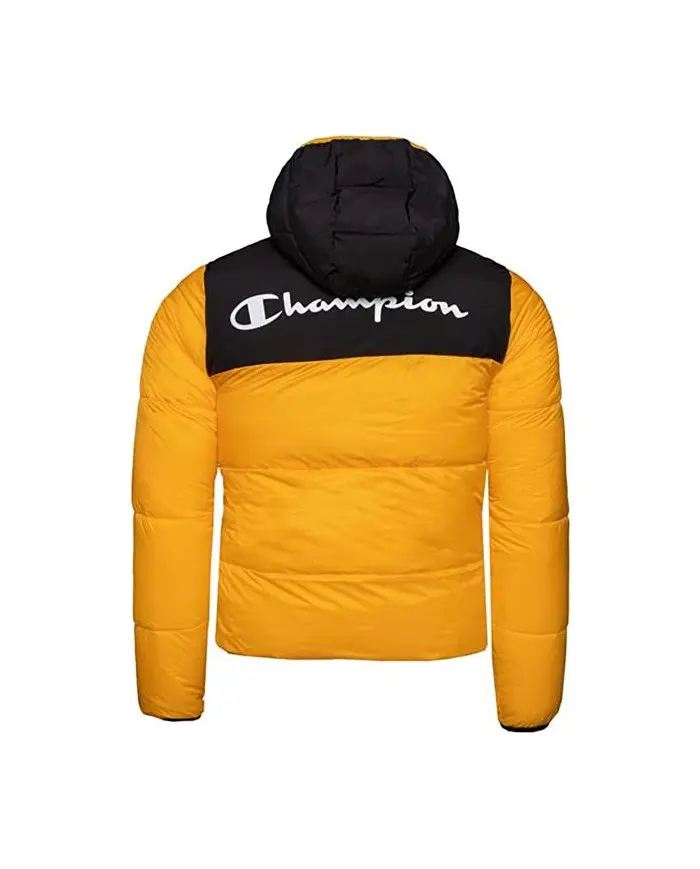 Champion Dziecięca Kurtka Hooded Jacket 306201YS113 Żółty | Sklep Monotox