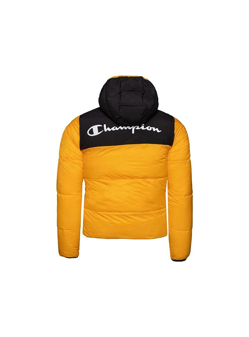 Champion Dziecięca Kurtka Hooded Jacket 306201YS113 Żółty | Sklep Monotox