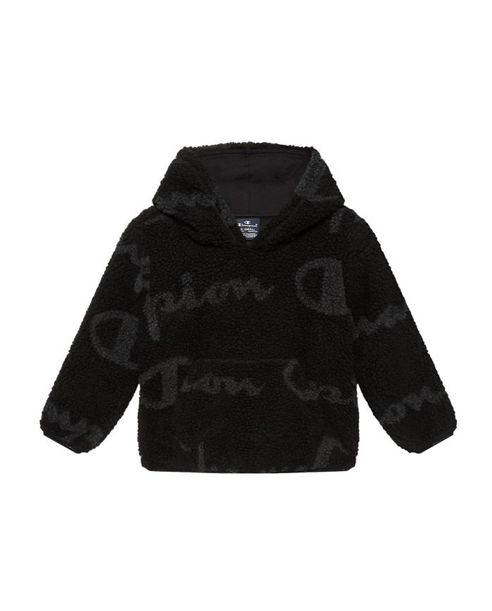 Champion Dziecięca Bluza Hooded Top 306206KL001 Czarny | Sklep Monotox