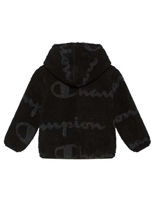 Champion Dziecięca Bluza Hooded Top 306206KL001 Czarny | Sklep Monotox