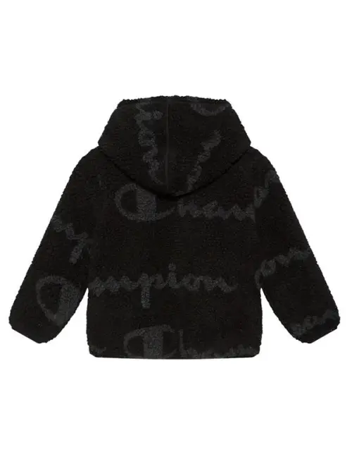 Champion Dziecięca Bluza Hooded Top 306206KL001 Czarny | Sklep Monotox