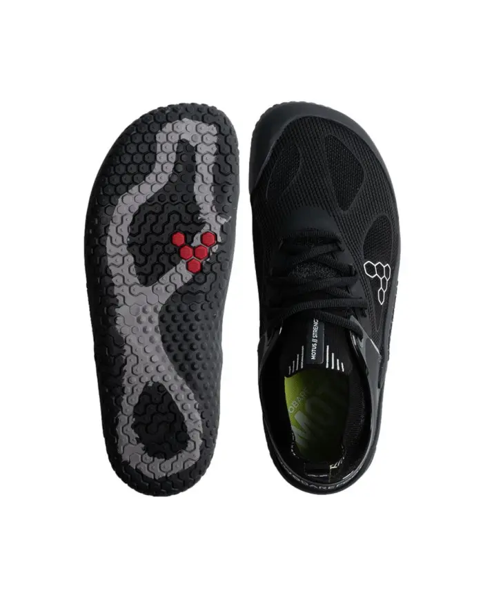 Vivobarefoot Męskie Buty sportowe Motus Strength Mens Obsidian/g 30949015 Czarny | Sklep Monotox