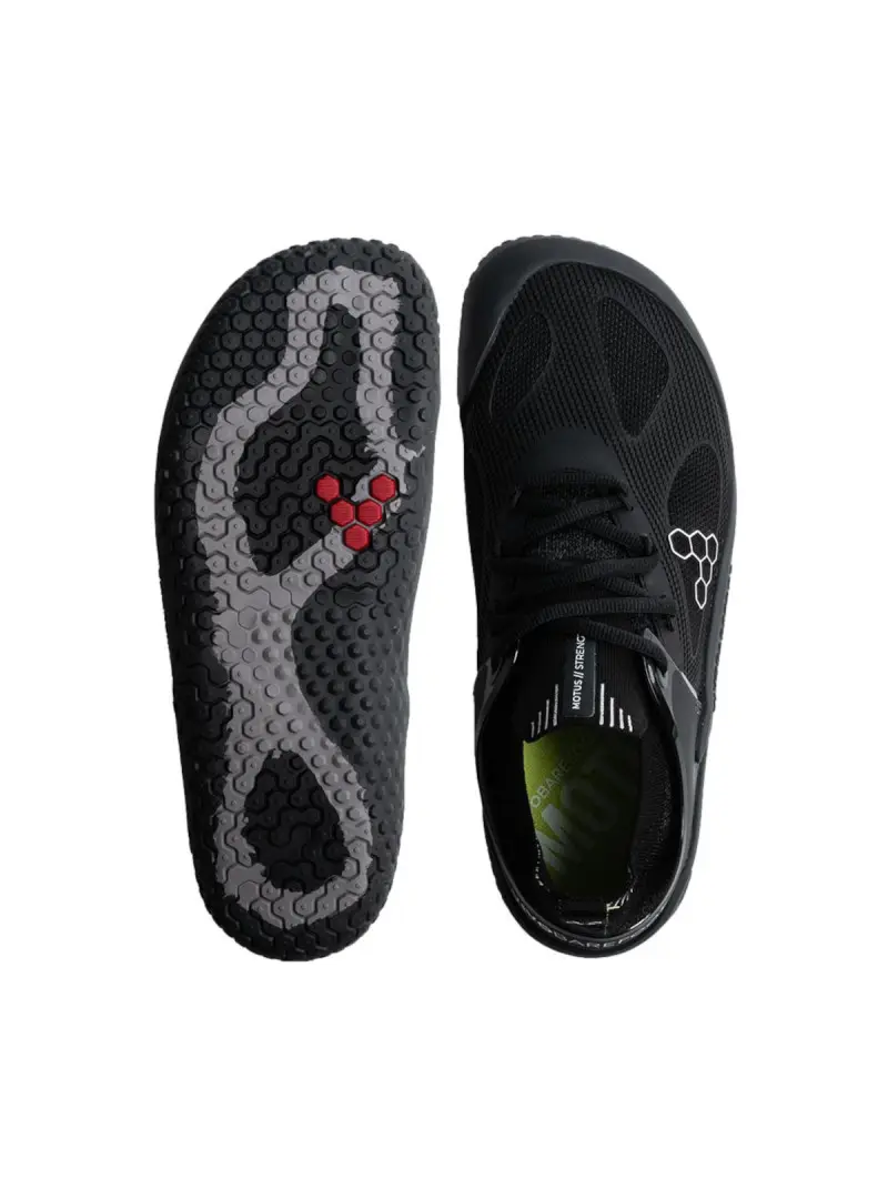 Vivobarefoot Męskie Buty sportowe Motus Strength Mens Obsidian/g 30949015 Czarny | Sklep Monotox